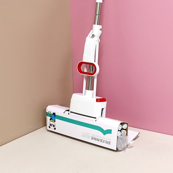 1163 roller rubber cotton mop 33CM (telescopic two rod)