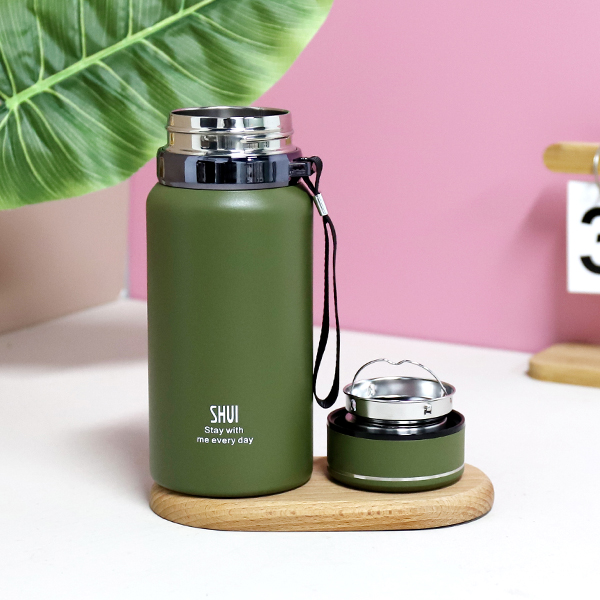 ZS-9217 Treasure Water Light Luxury Sling Thermos Cup