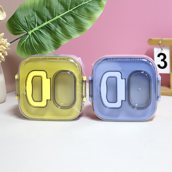 6013B plastic single layer square lunch box 1000ML