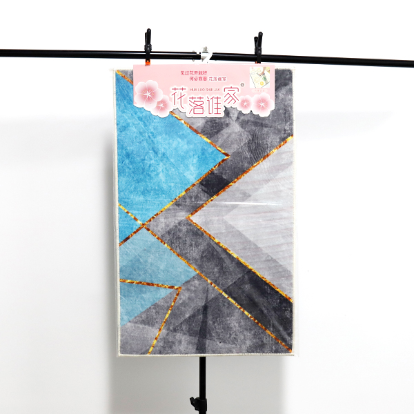 Light luxury loop velvet 50*80 floor mat