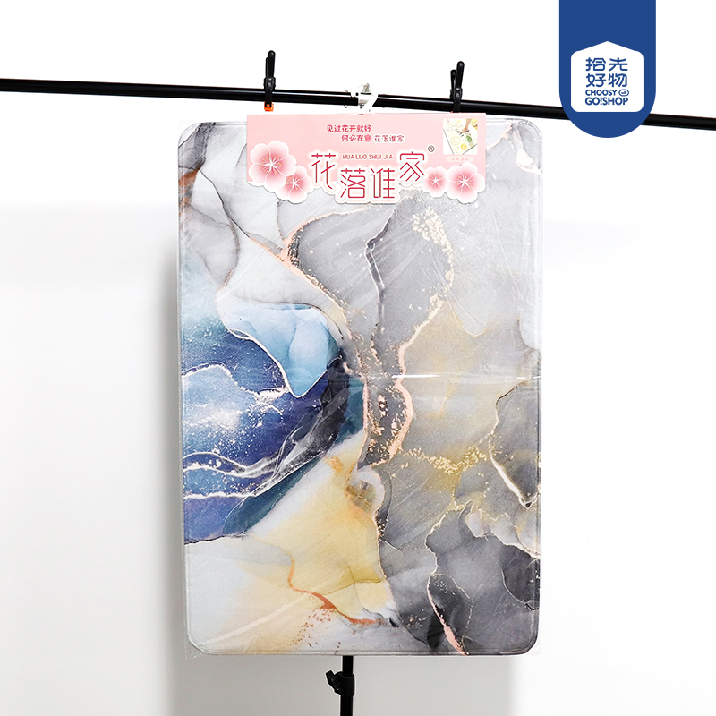 TPR imitation cashmere marble 60*90 floor mat - Image 2