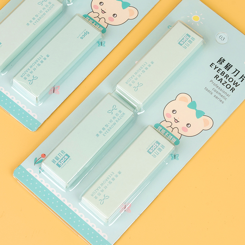 S-504 three boxes of eyebrow blades (a box of 5)