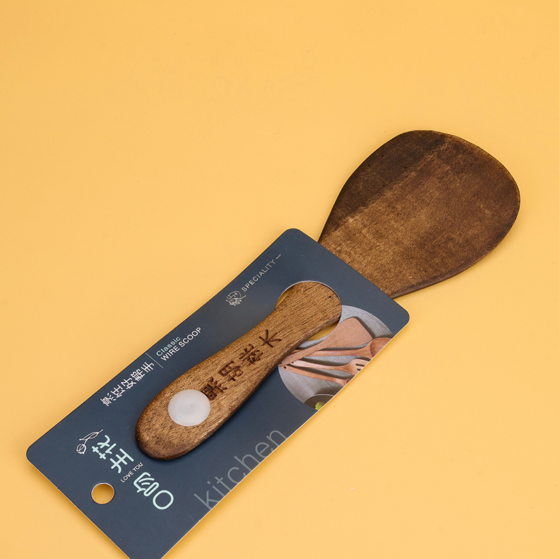 Mouth 407 Walnut Small Round Shovel