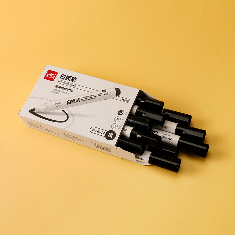 Deli (single sale) Sida 6817 Youyi Whiteboard Pen (Black)