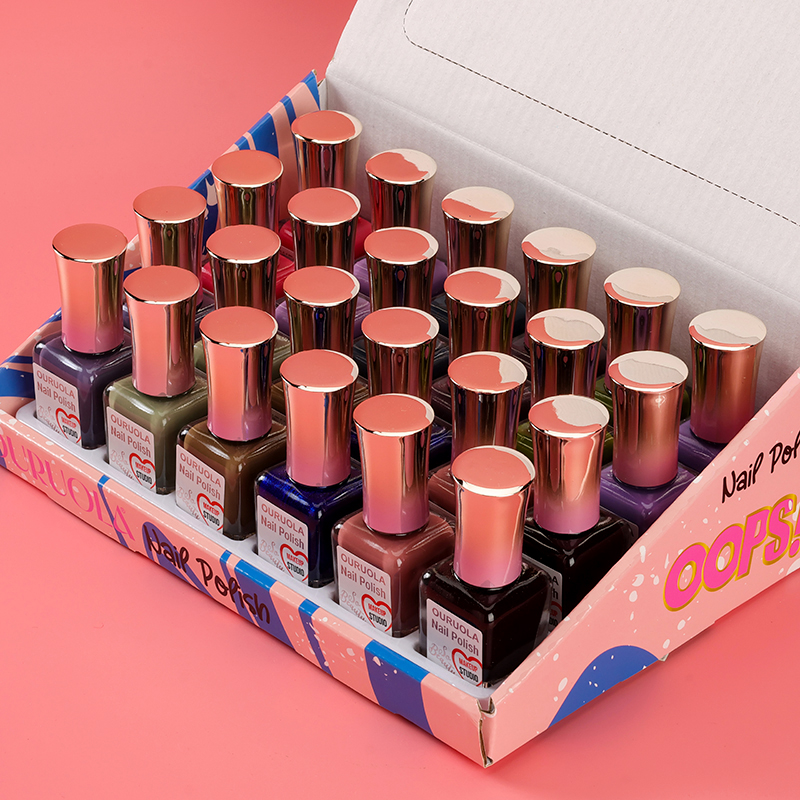 7016 gradient cover color nail polish