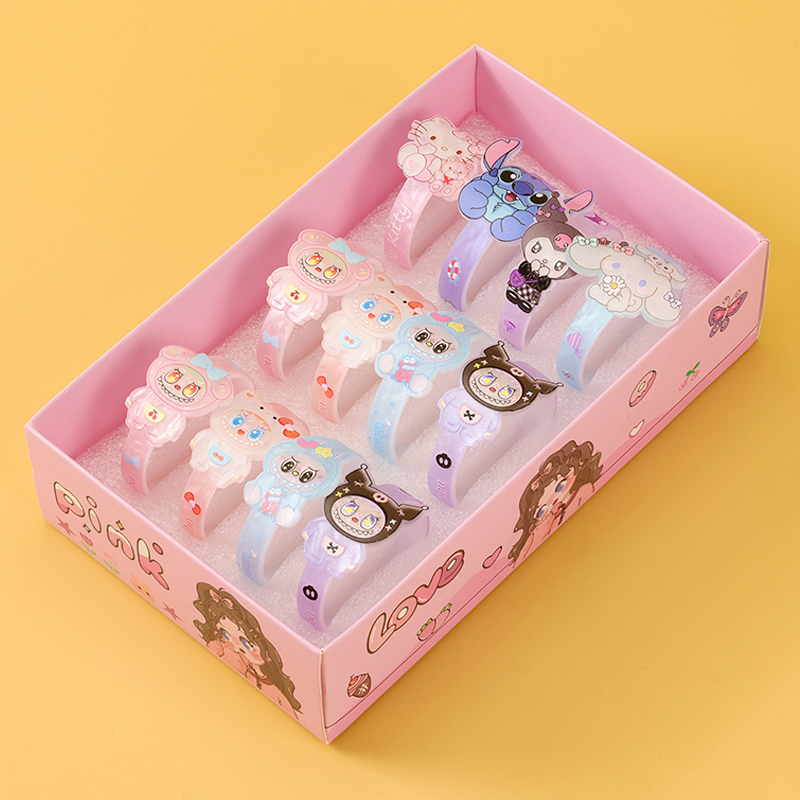 Boxed Cartoon Printed Children's Bracelet