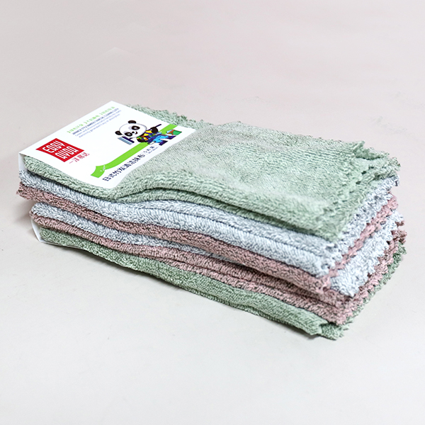 1068-Yangyida Japanese bamboo charcoal cleaning cloth 5-piece