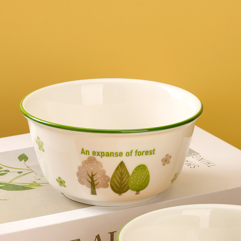 Inner box 5 inch candy bowl (diverse forest)