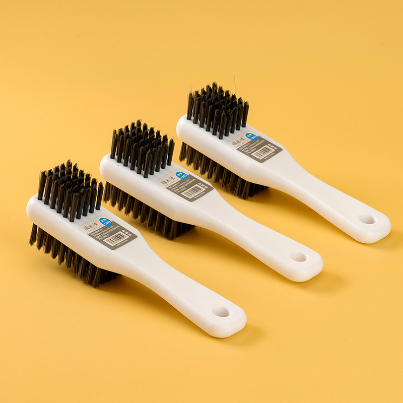 1003 double-sided black silk shoe brush