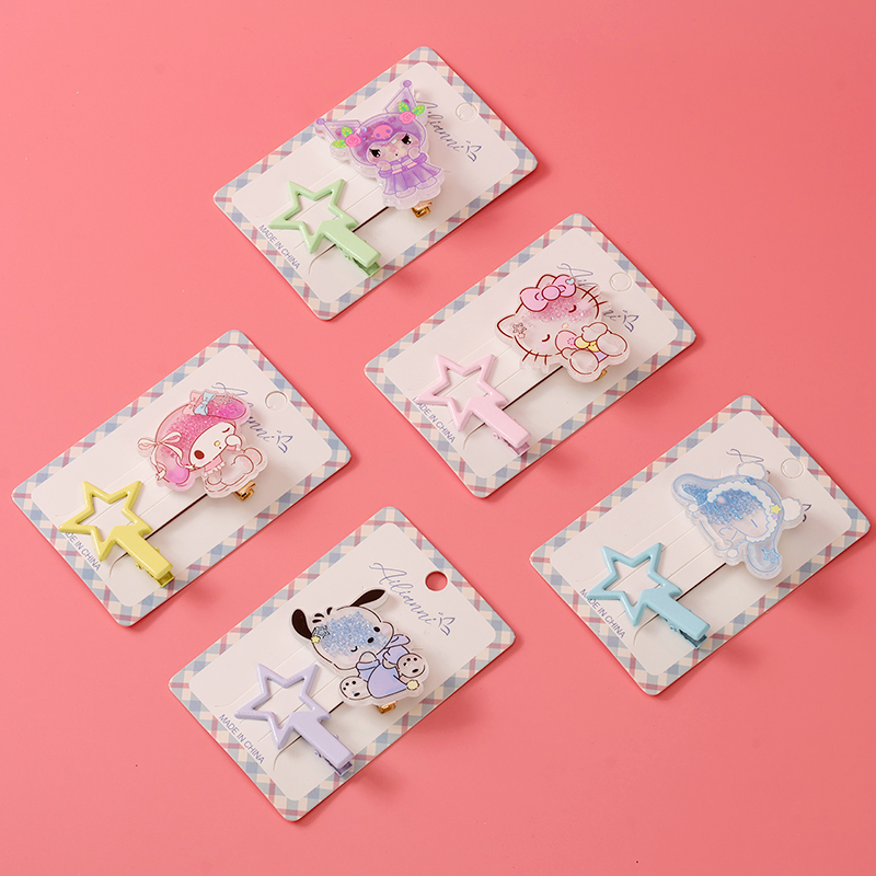 Boxed Cartoon Acrylic Accessories Duck Clamp suit