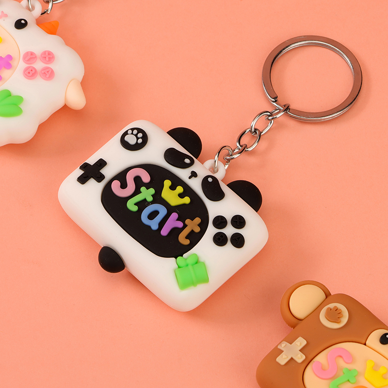 Soft Glue Panda English Pendant
