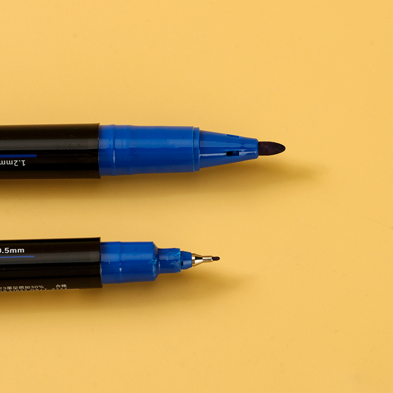 Deli Sida 6824 small double-headed marker (blue) (branch)