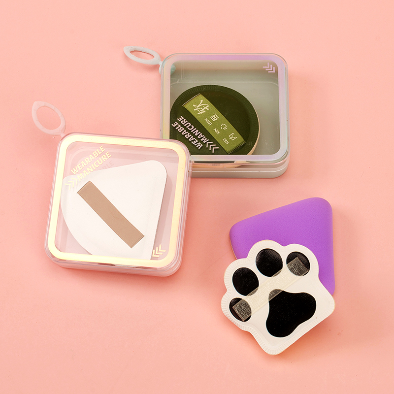 Square box brightly shaped cotton candy air cushion