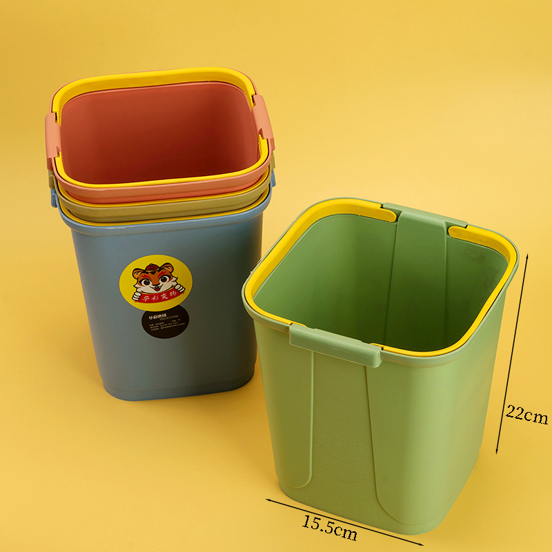 3051 color portable square trash can