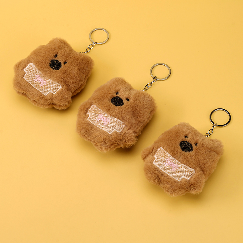 Plush Cartoon West Highland Dog Pendant