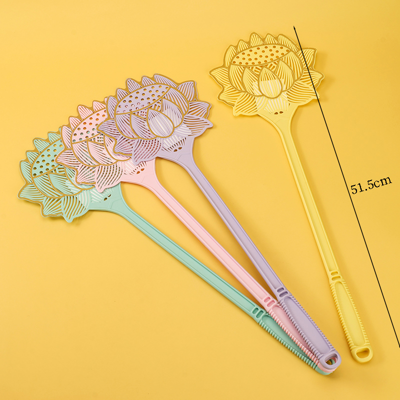 8966 gold-edged lotus fly swatter