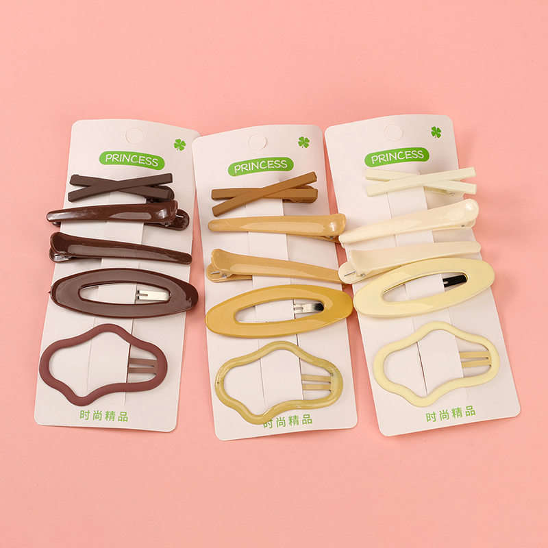 Boxed Milk Tea Color Style Duck Clip suit