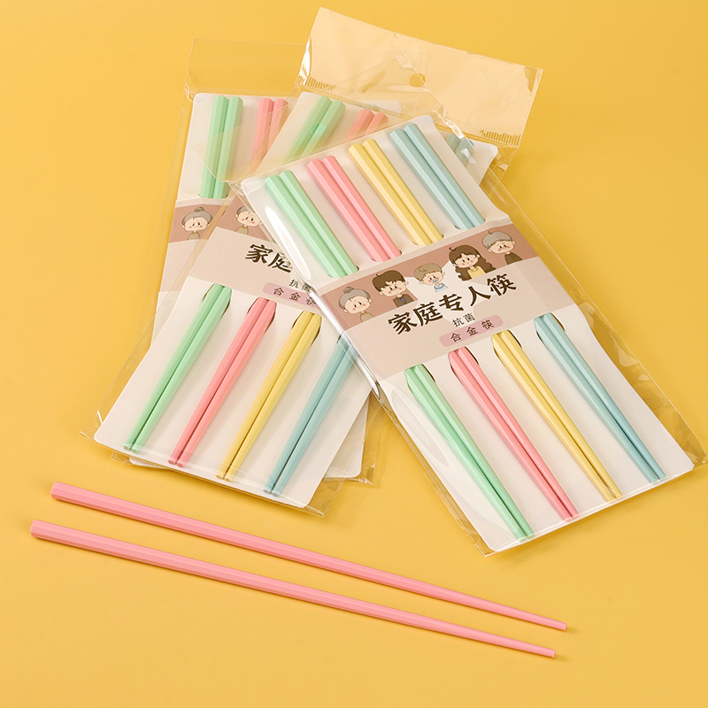 A- 034 antibacterial alloy chopsticks (new)