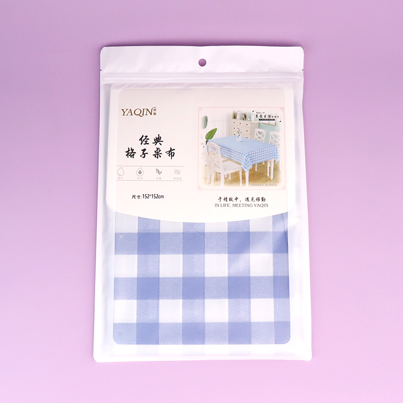202855 classic plaid tablecloth 152*152CM - Image 2