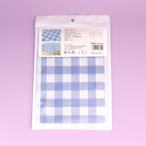202855 classic plaid tablecloth 152*152CM - Image 4
