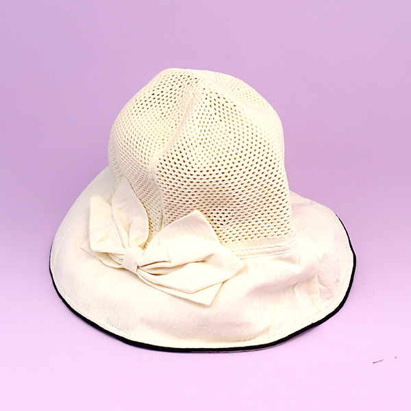 Bow crochet cap (mixed)