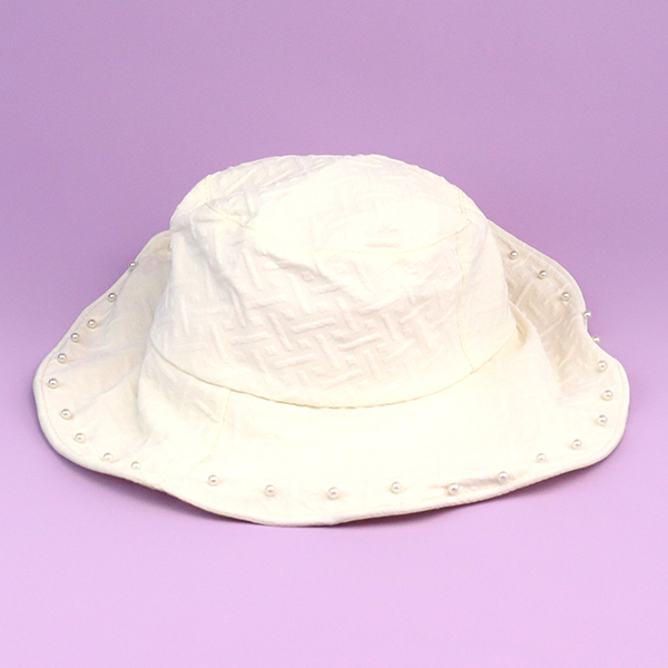 Small fragrant style female hat black and white (mixed)