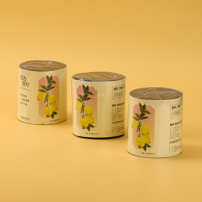 0552 fragrance drawstring garbage bag (black/19)