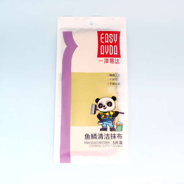 1051 Fish Scale Cleaning Cloth Five Pack