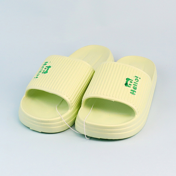 Women's small cartoon letter slippers