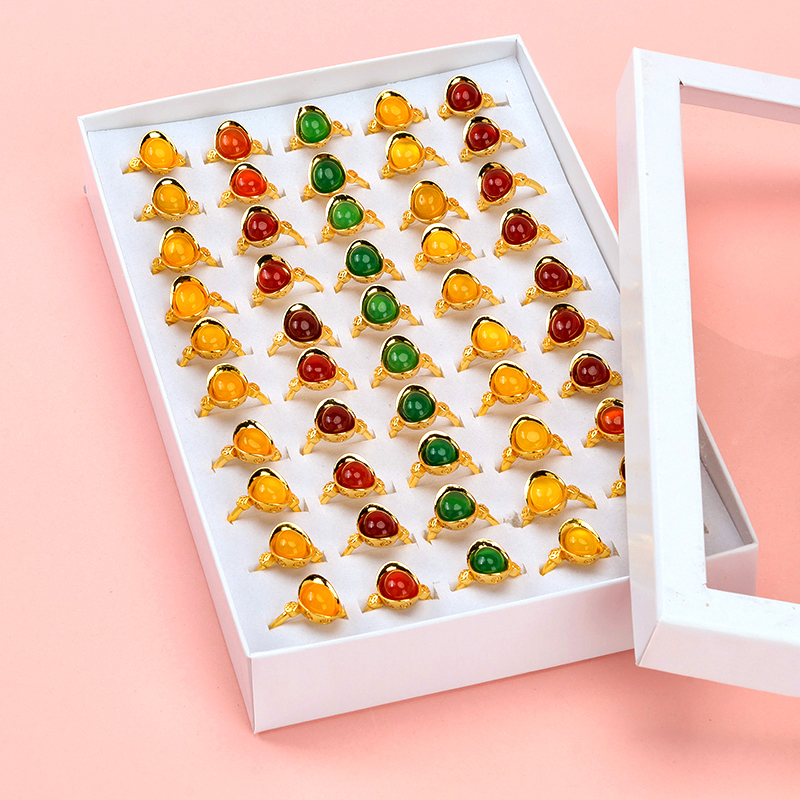 Boxed fashion ingot ring (opening)