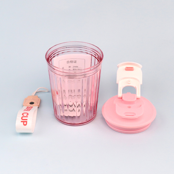 * Cốc nhựa đựng cà phê Zhimin 6050, dung tích 450ml