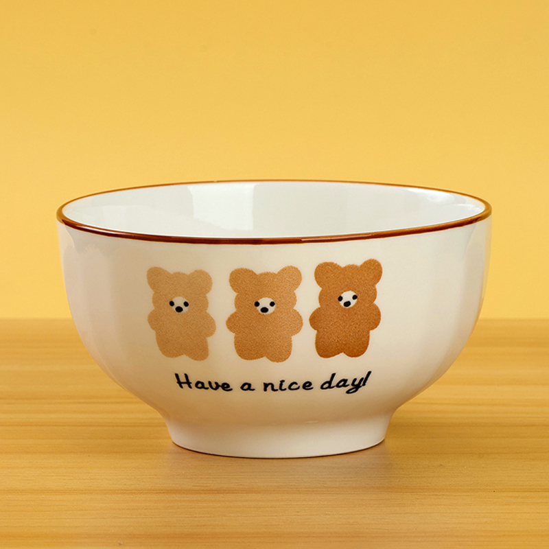 Printed 5-inch Starlight Bowl (Stupid Bear)