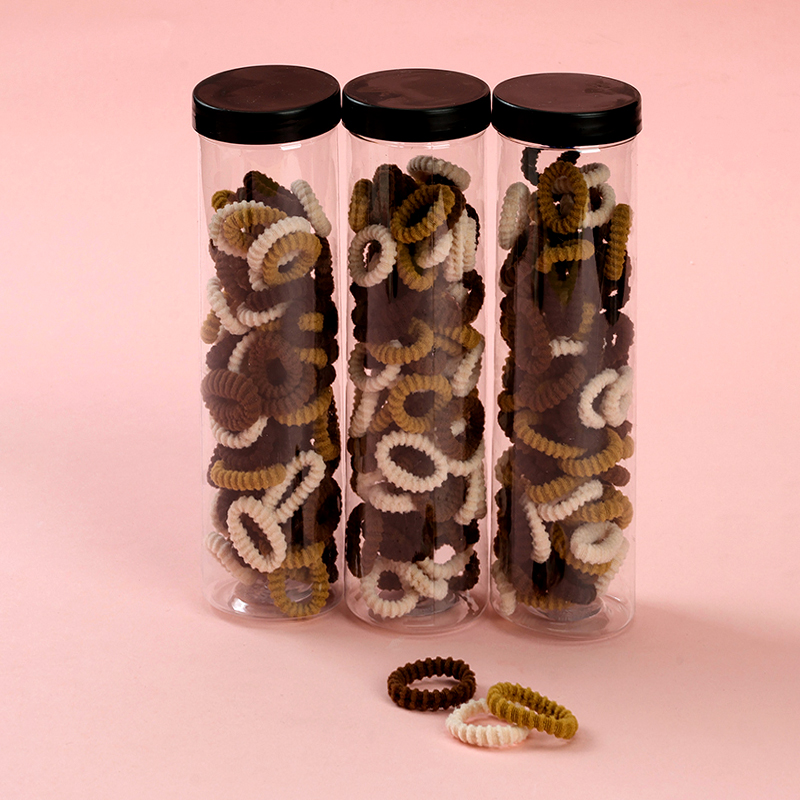 Barrel brown thread towel ring (children) 80