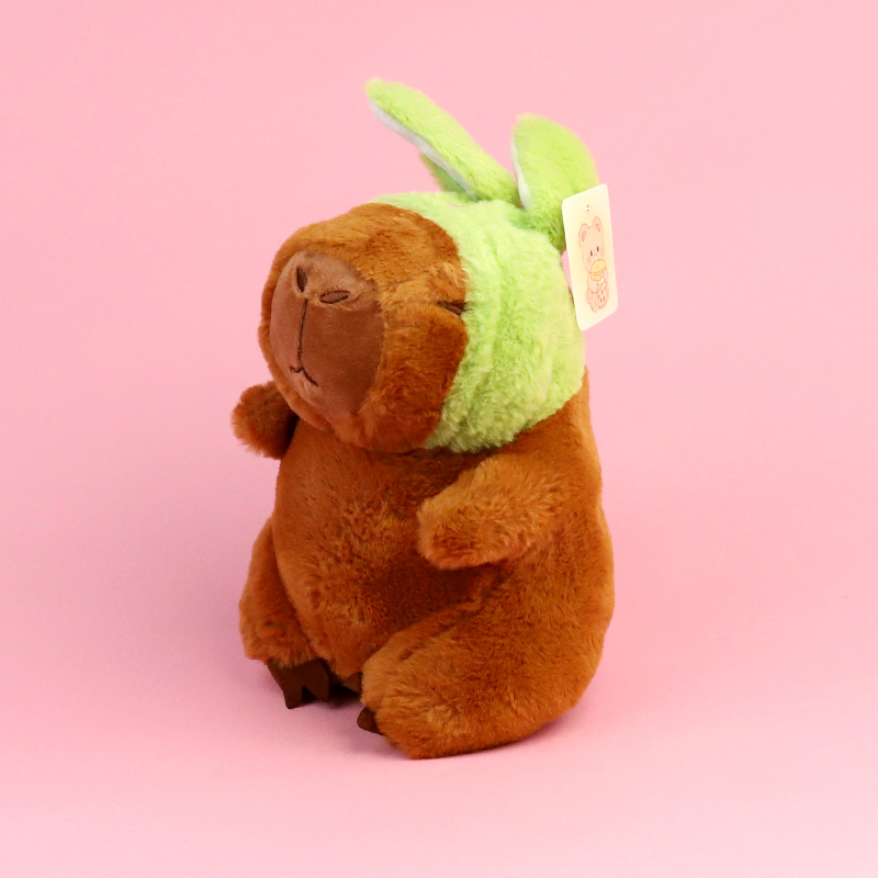 Rabbit head capybara plush toy - Image 2