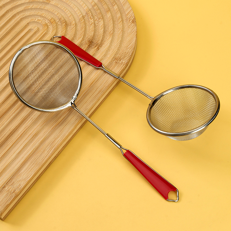 7.5CM clip plastic handle net colander