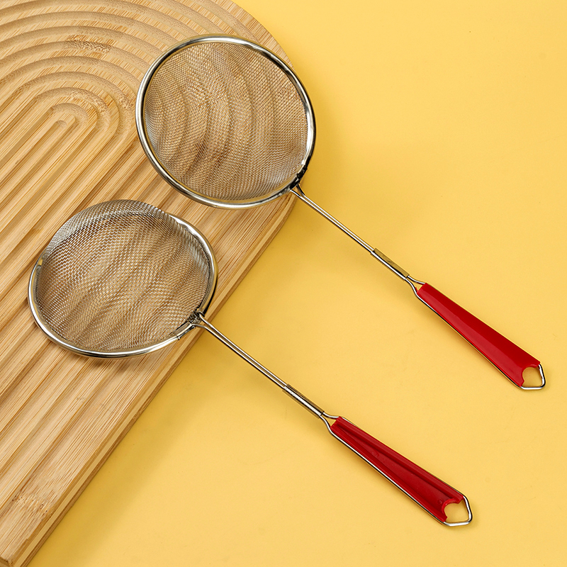 8.5CM clip plastic handle mesh leakage