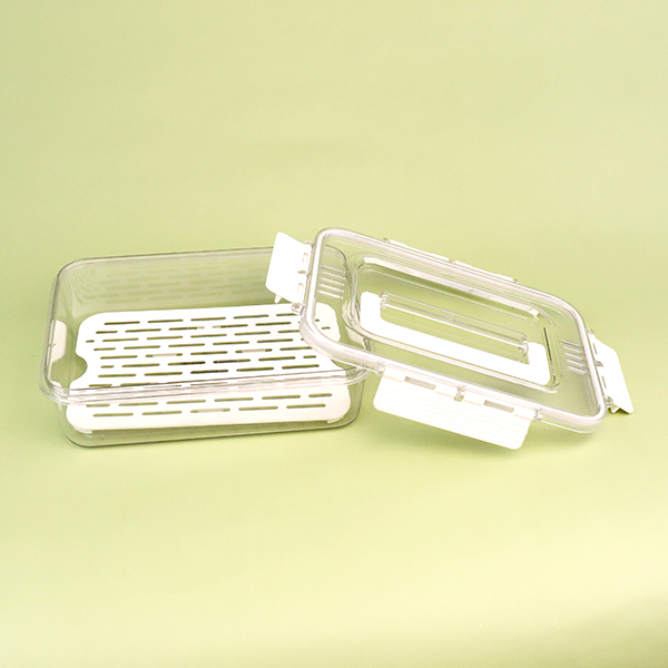 2366 small size low ice transparent storage box (no compartment)