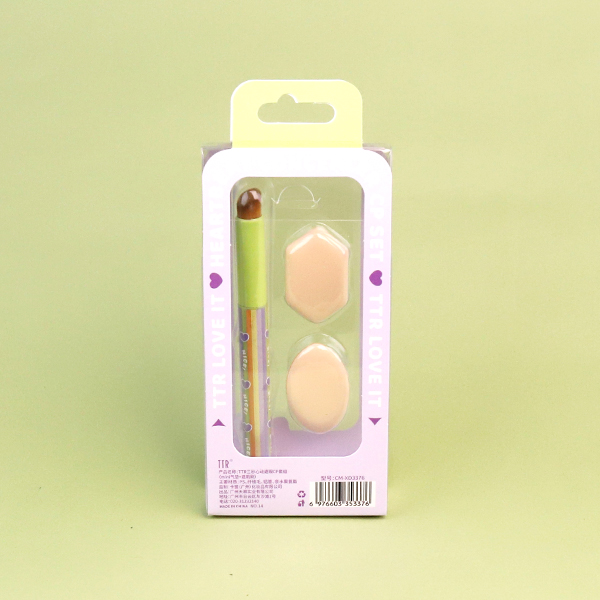 CM-XD3376TTR three-second cardiac concealer CP set (mini air cushion concealer brush)