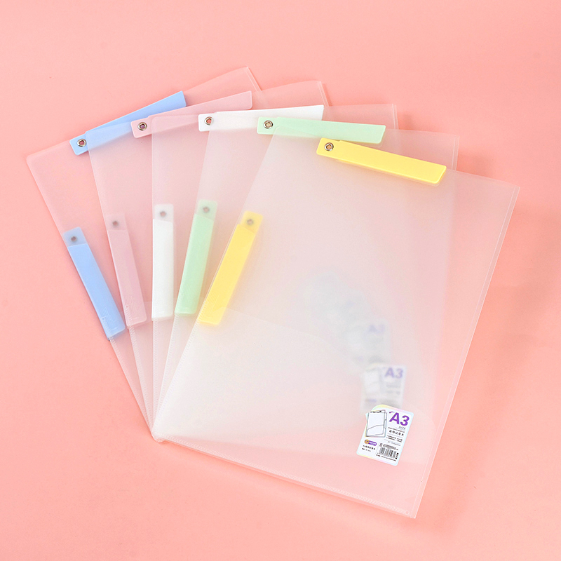 XX-1913 Macaron Swing Double Folder Storage Book