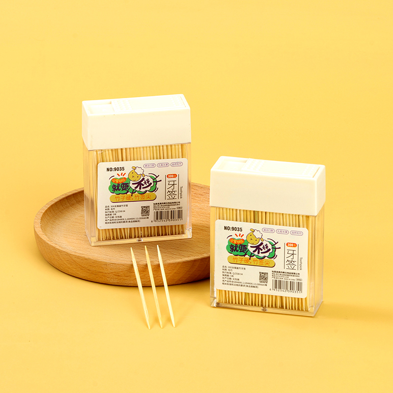 B- 9035 cigarette box bamboo toothpicks 300