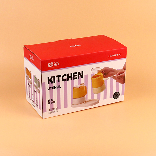 YN-1566 creative glass two seasoning box