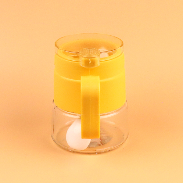 YN-1565 creative glass single seasoning box