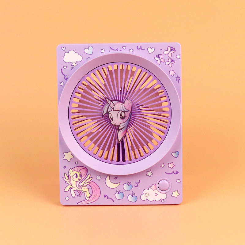 MLP-CF28 pony Polly cloud world large square desktop fan - Gambar 2