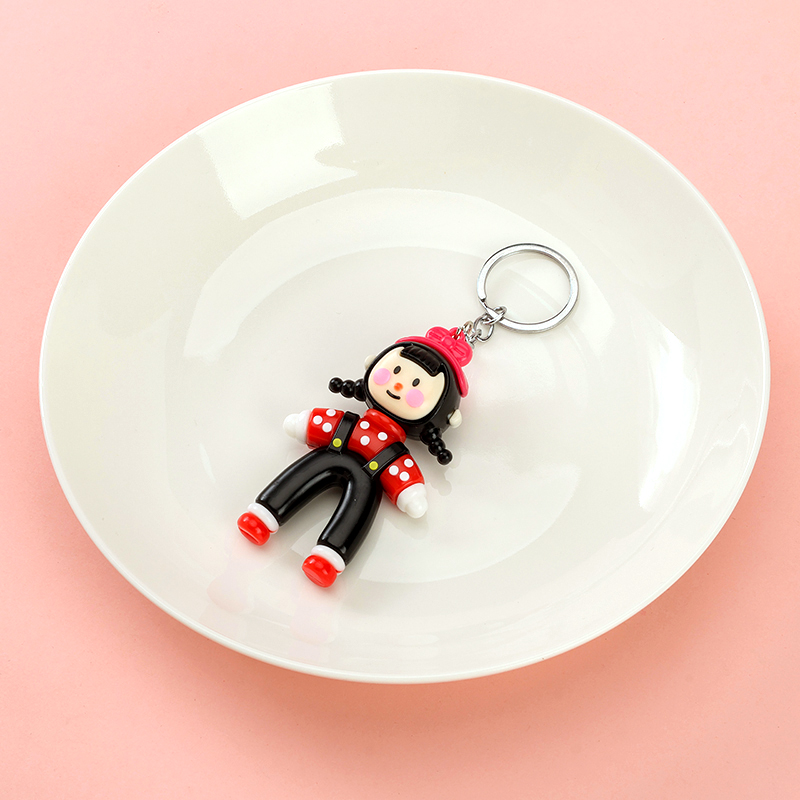 Soft Glue Split Sister Pendant