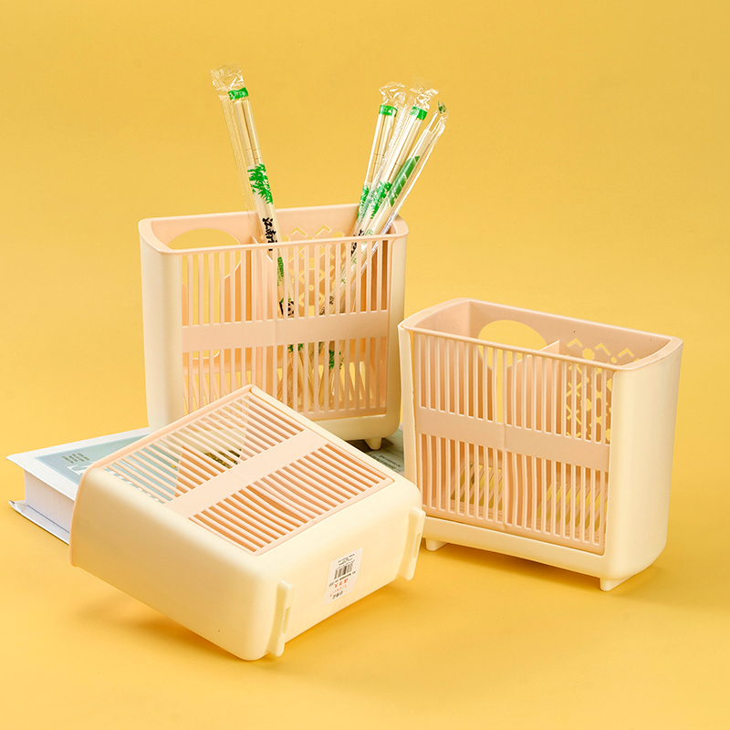 0055 Hộp đựng đũa hai lớp, hai ngăn