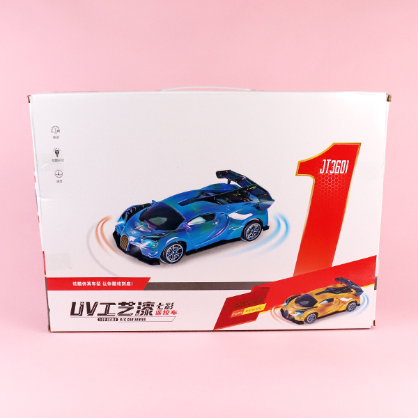 JT3601 colorful UV craft paint remote control car (1:20 four-way)