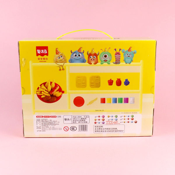 * 6622B Fries Fried Chicken Colored Mud