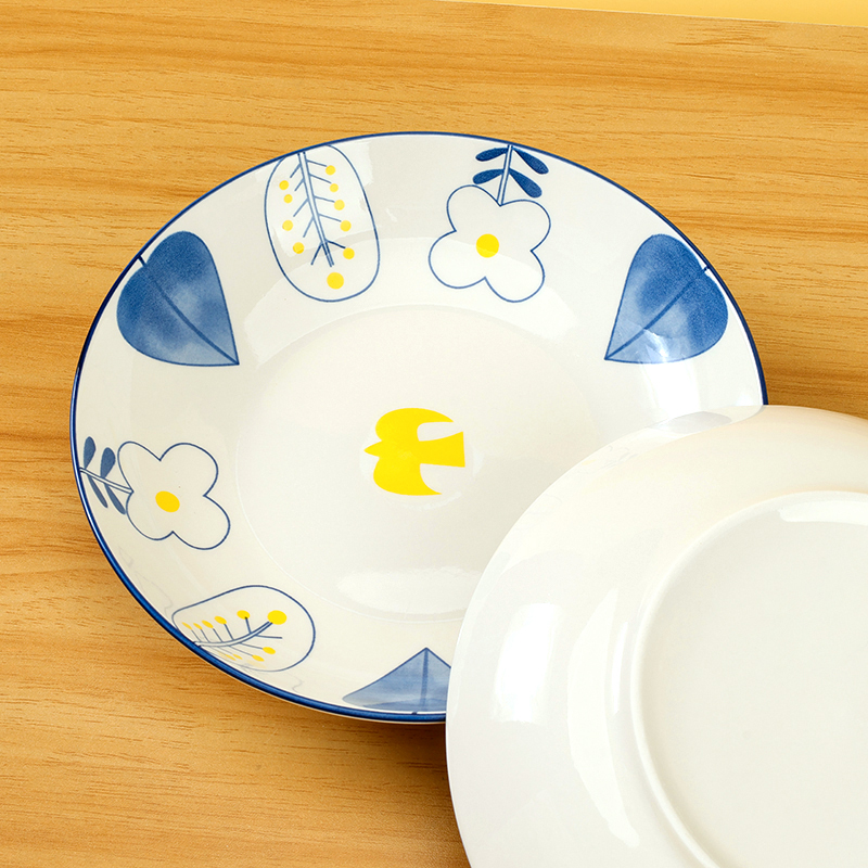 Printed 8-inch Cheese Plate (Spring Song)