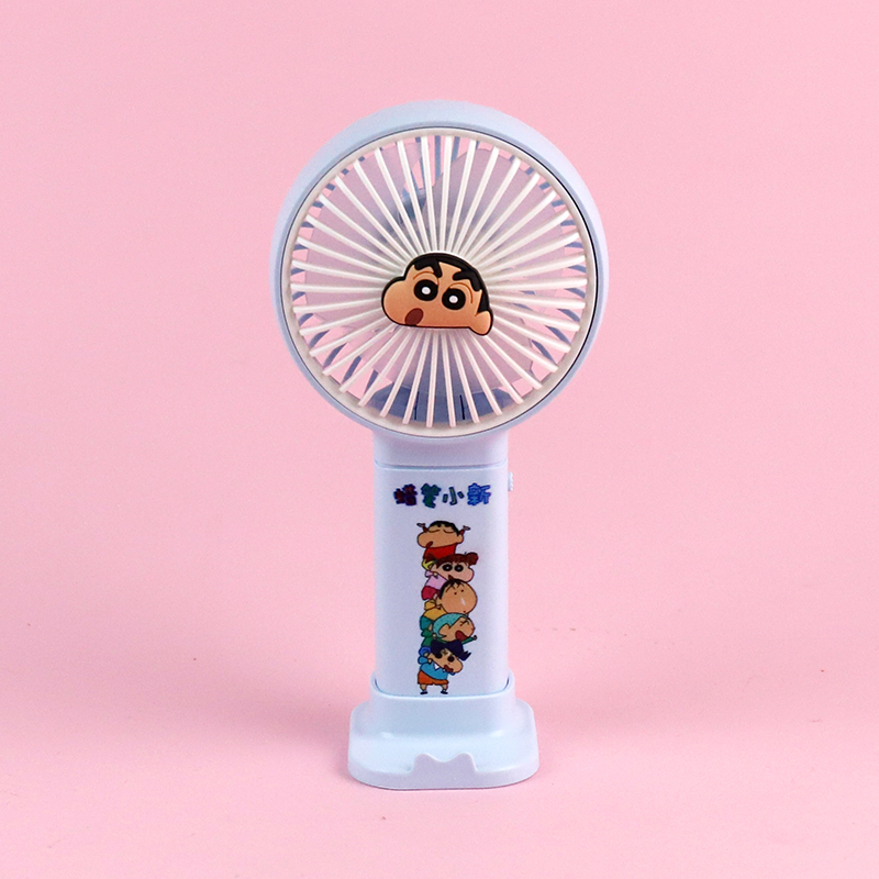 SC0002 crayon small new weekend carnival handheld fan
