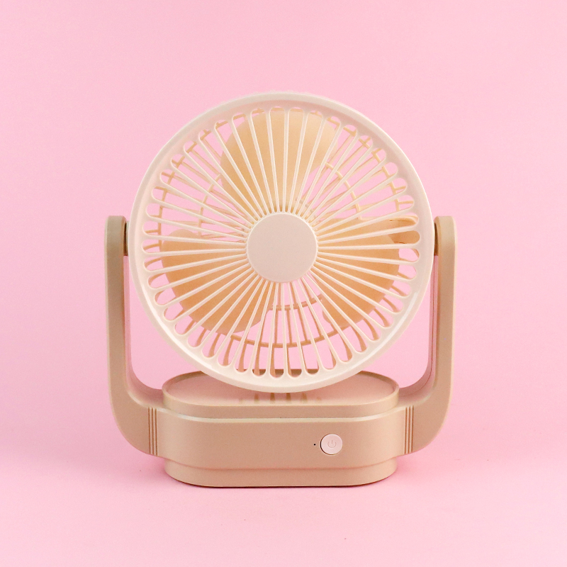 YS2329 cream bubble brushless 6 inch desktop fan